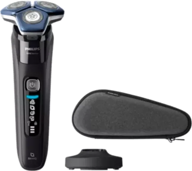Philips Shaver Series 7000 with SkinIQ, charging stand and travel case